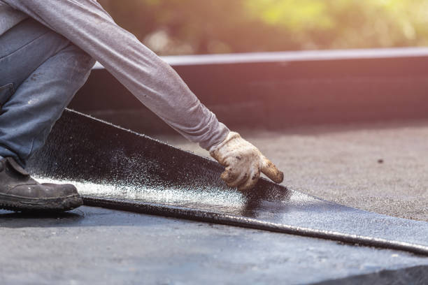 Professional Waterproofing technician working in Kimmell, IN